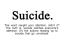 Selvmord og egoisme Stigma