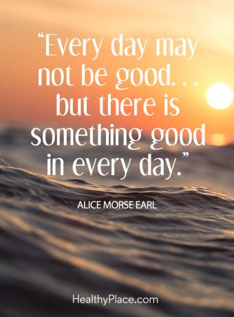 En flott positiv beskjed for deg - Hver dag er kanskje ikke bra... men det er noe bra i hver dag.